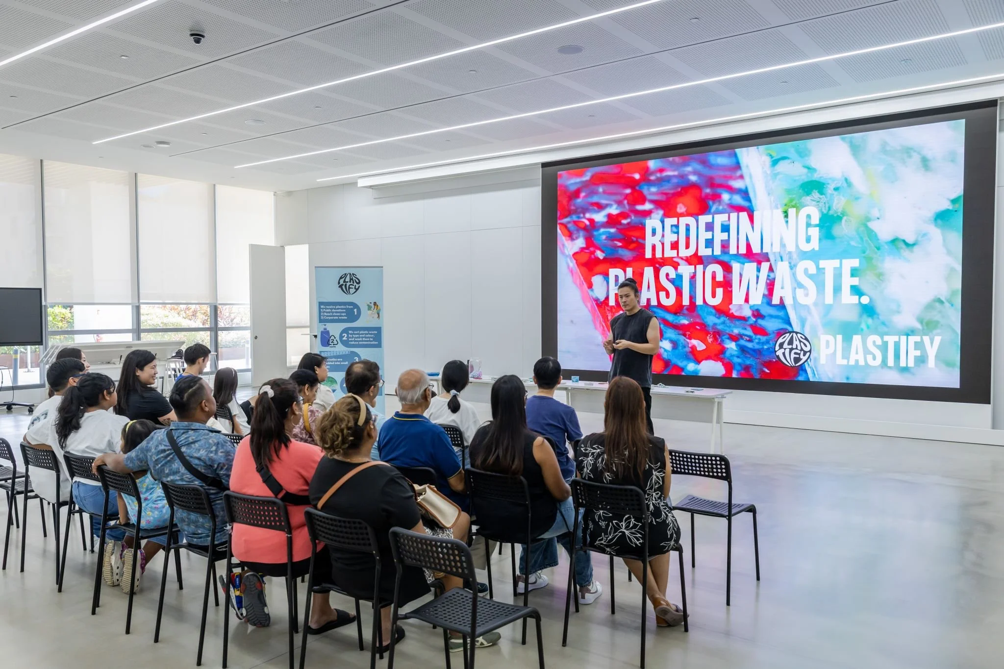 PLASTIFY plastic recycling workshop