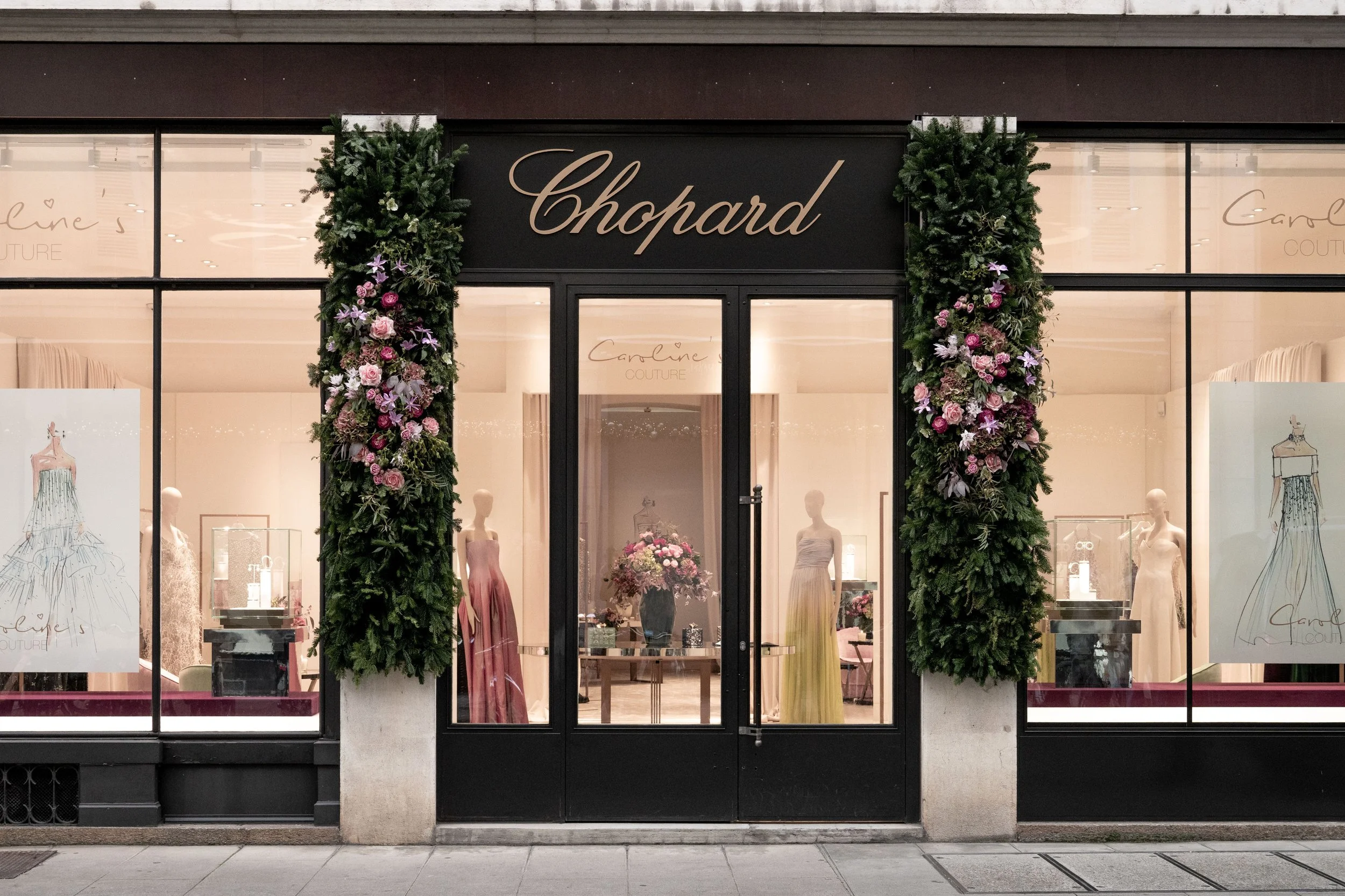 Caroline's Couture - Chopard short term boutique in Geneva