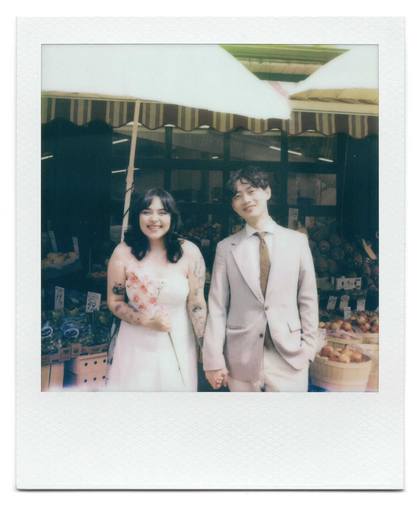 We&rsquo;re getting married in 1️⃣ day!! ⛪️💕
@suerte_____________ 

📷Photographer: @thecomet.shop 
.
.
.
.
.
#polaroids #lovers #married