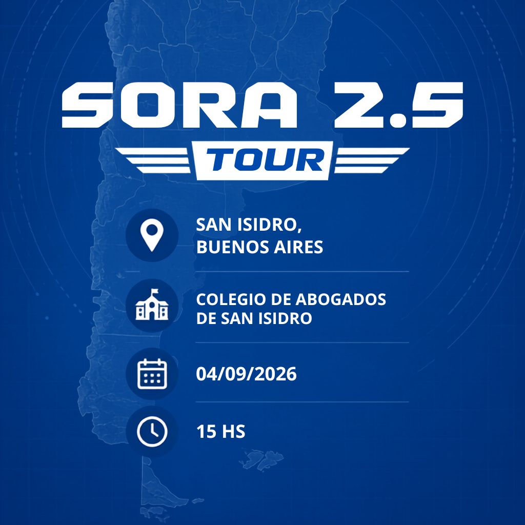 SORA TOUR en el Colegio de Abogados de San Isidro: drones, regulación y gestión del riesgo