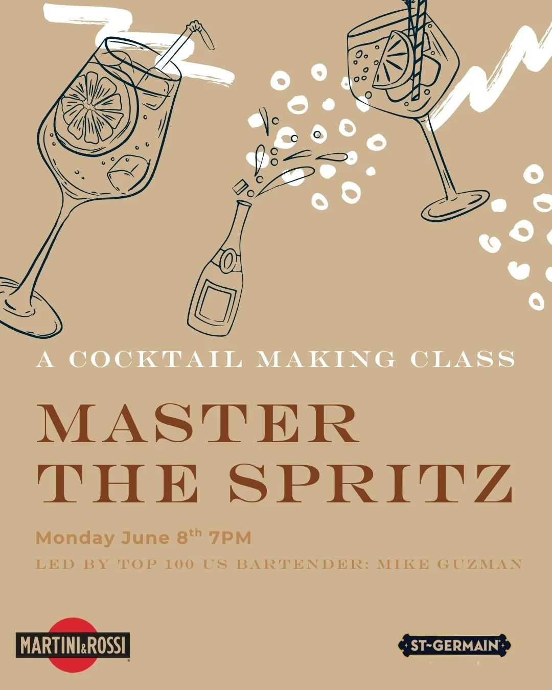 MASTER THE SPRITZ: A COCKTAIL CLASS