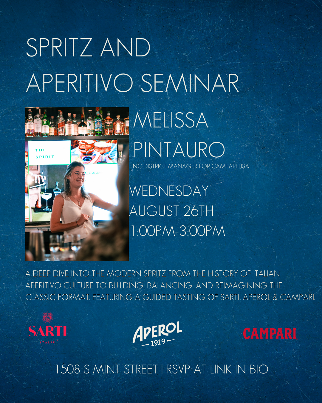SPRITZ AND APERITIVO SEMINAR