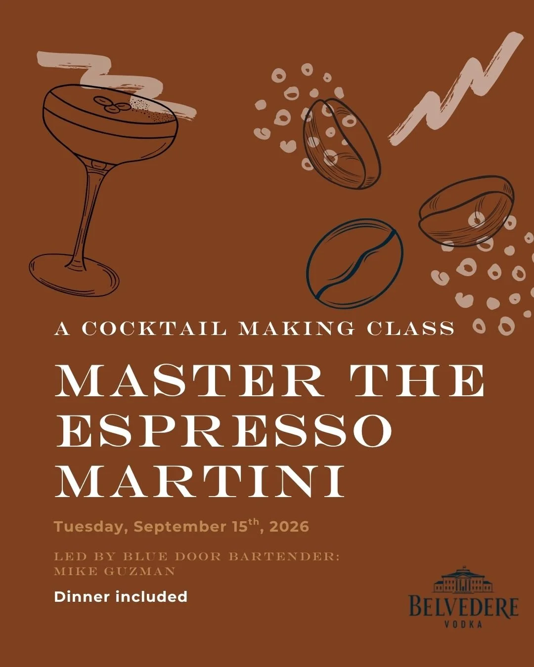 MASTER THE ESPRESSO MARTINI: A COCKTAIL CLASS