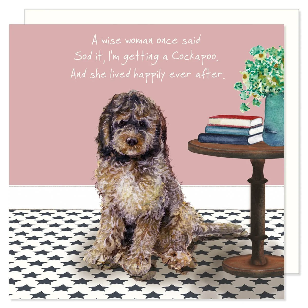 Cockapoo Greeting Card | Anna Danielle