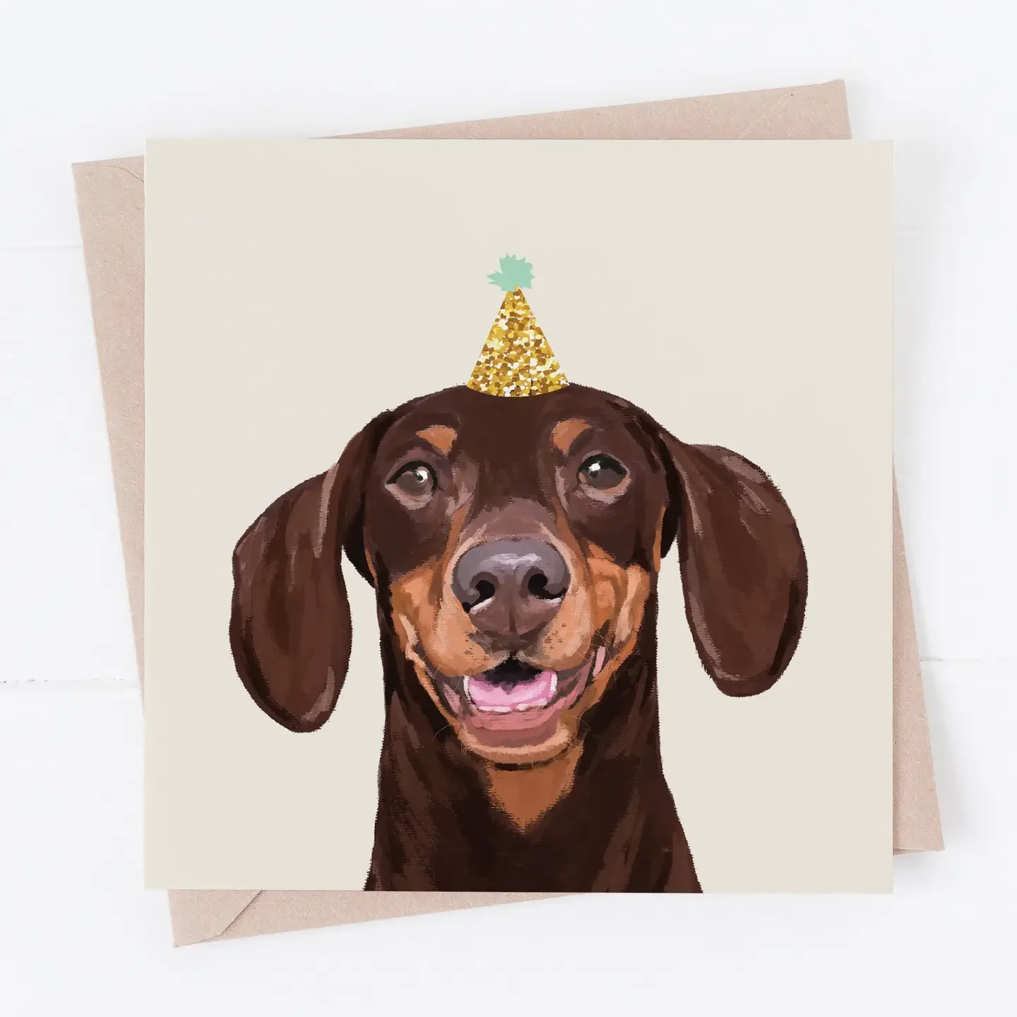 Dachshund Greeting Card – By Richarts Designs