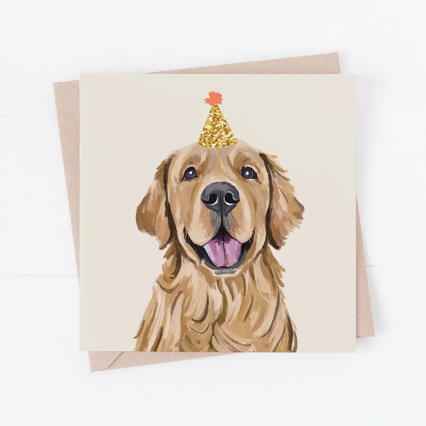 Golden Retriever Greeting Card – By Richarts Designs