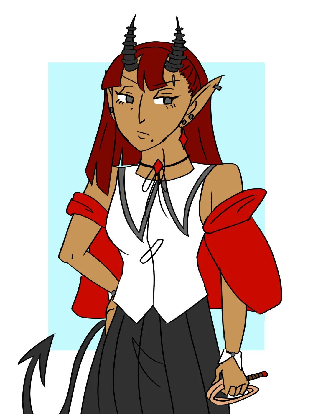 (2025) A character created for a d&d campaign with my friends. Her name is Excellence.