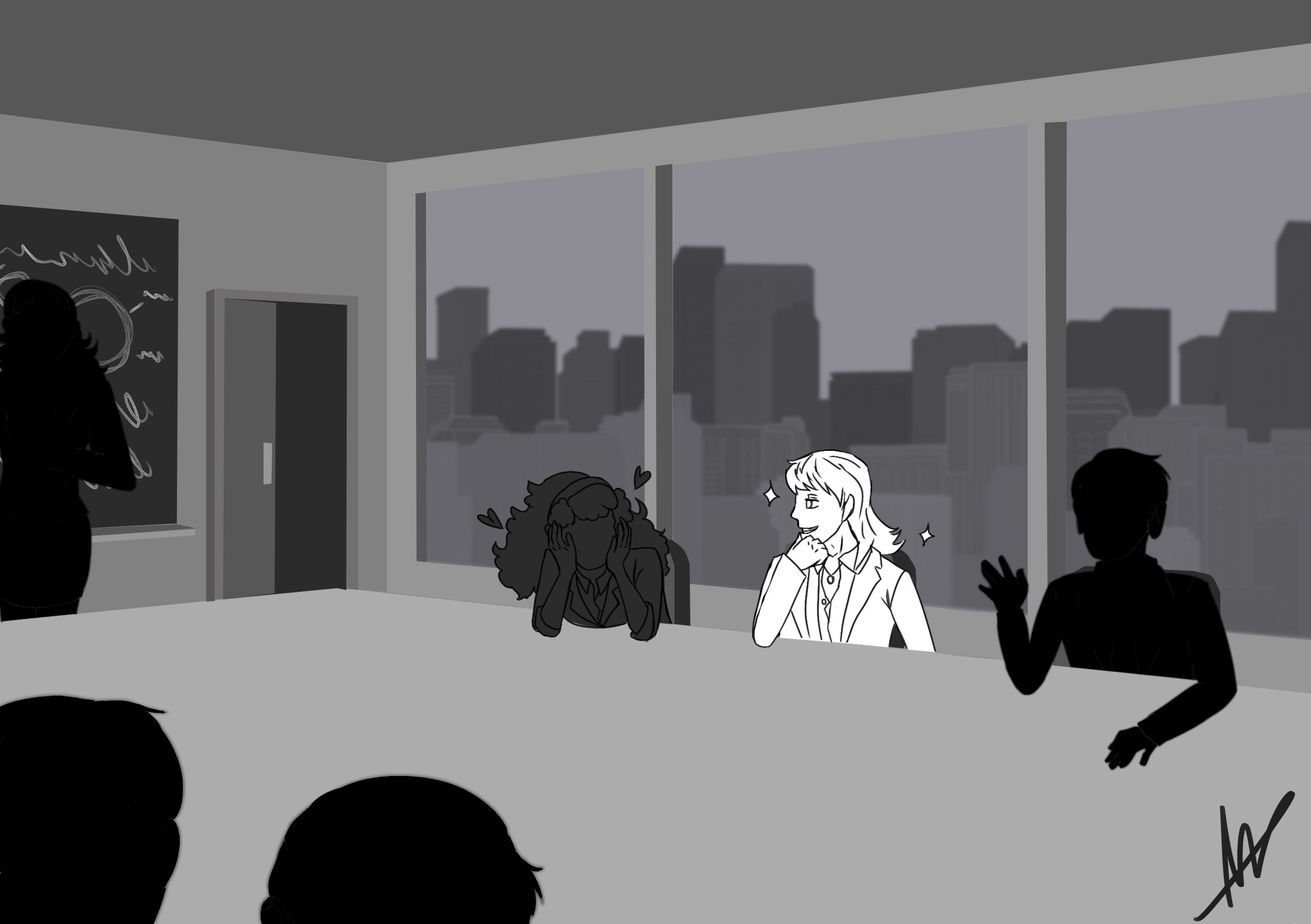 hunter office flirting final.jpg