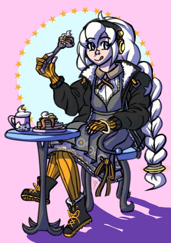 (2024) A sister illustration of the previous piece.
