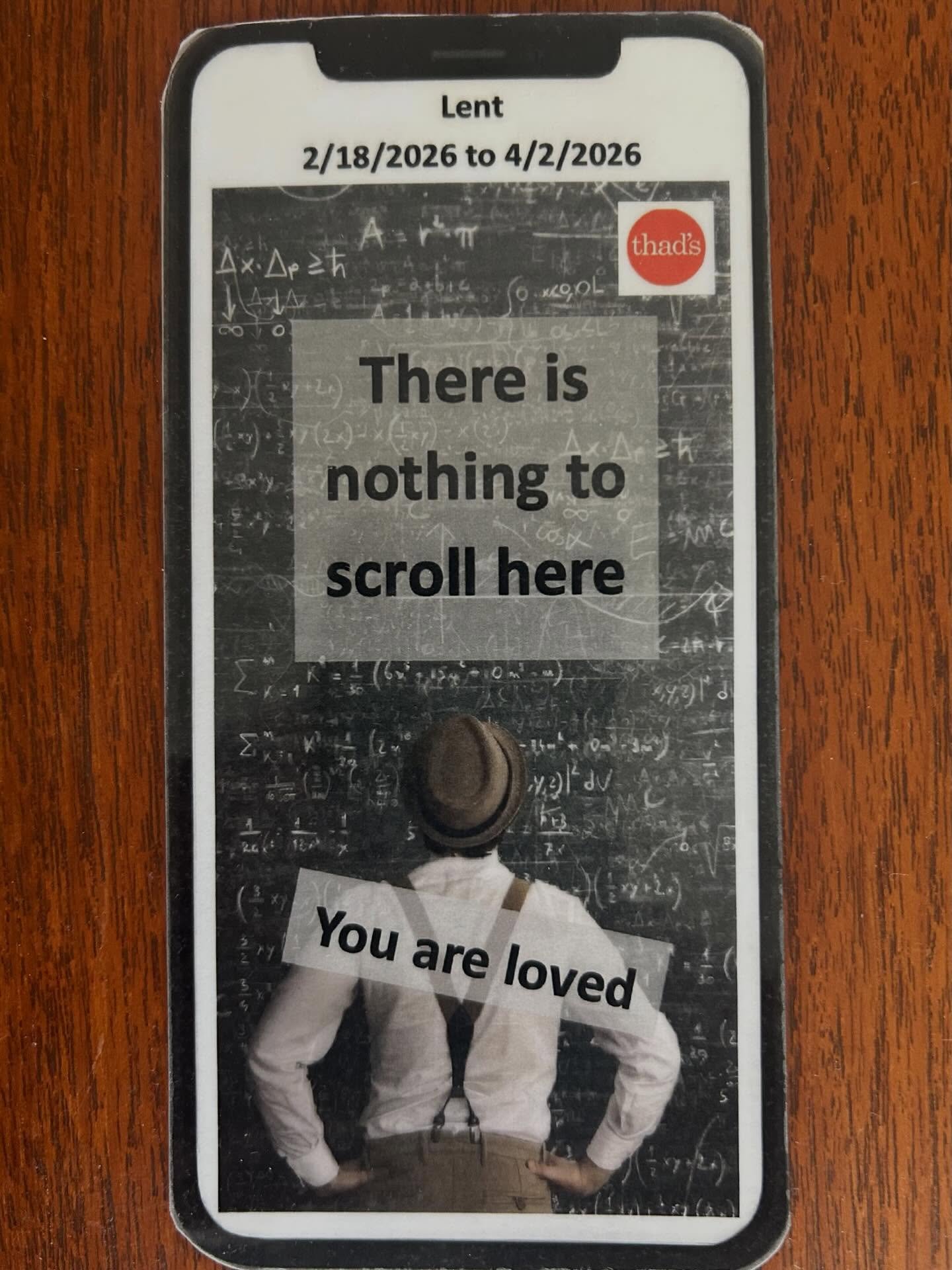 Welcome to Thad's Lent Theme! "A Mystical Lent: Into the God-algorithms." Social media feeds us what we want, but could it be that all of life is God's algorithm sending us what we need?  Join us as we make space for whatever this season ha