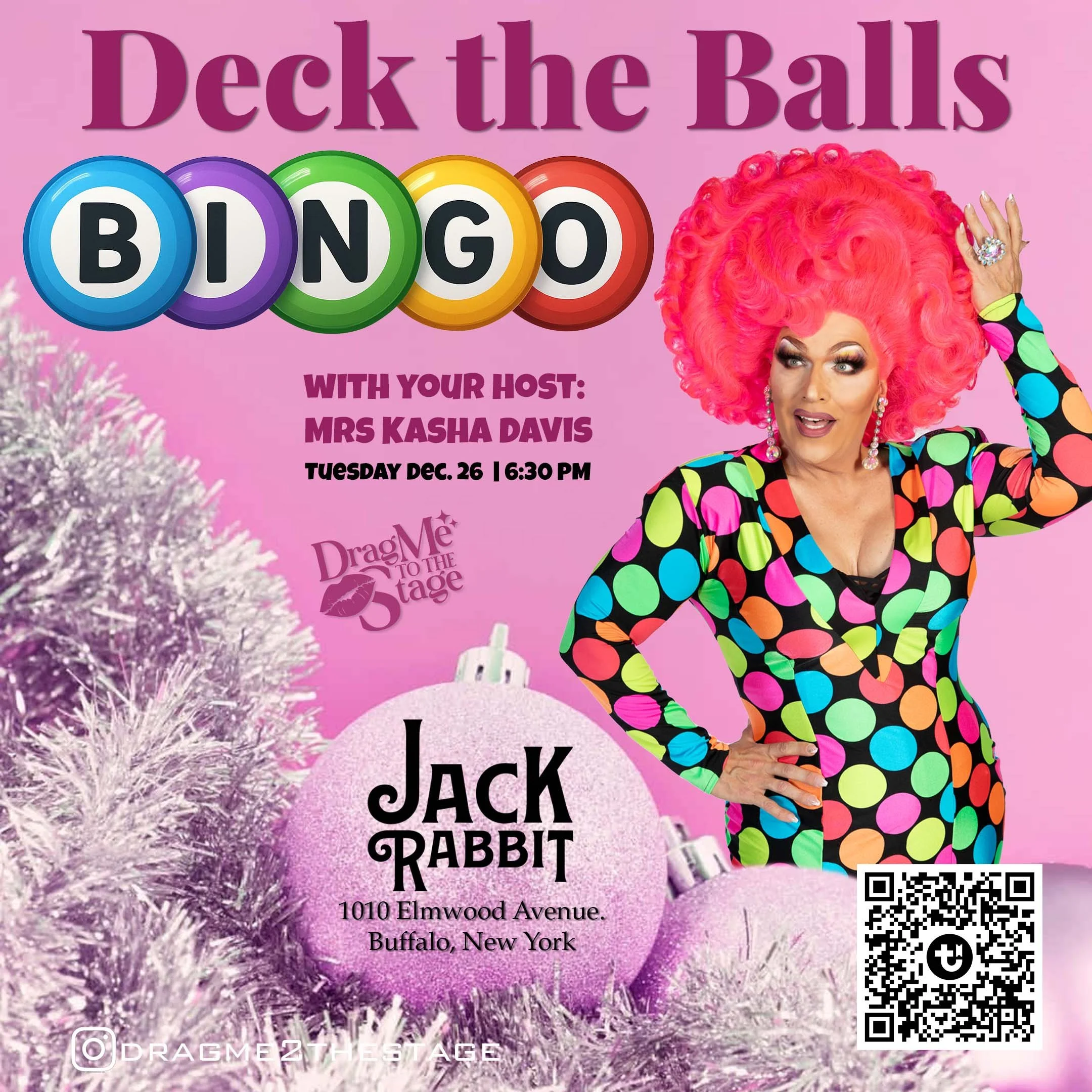 Deck the Balls Bingo - Jack Rabbit