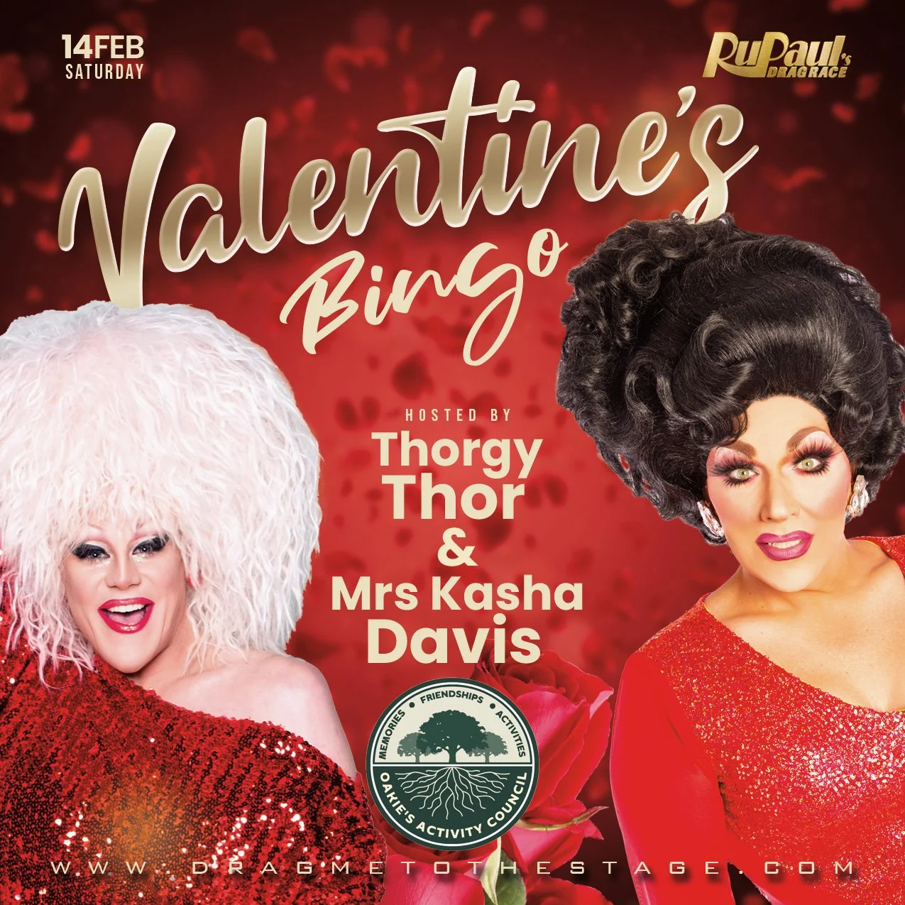Valentine's Drag Bingo