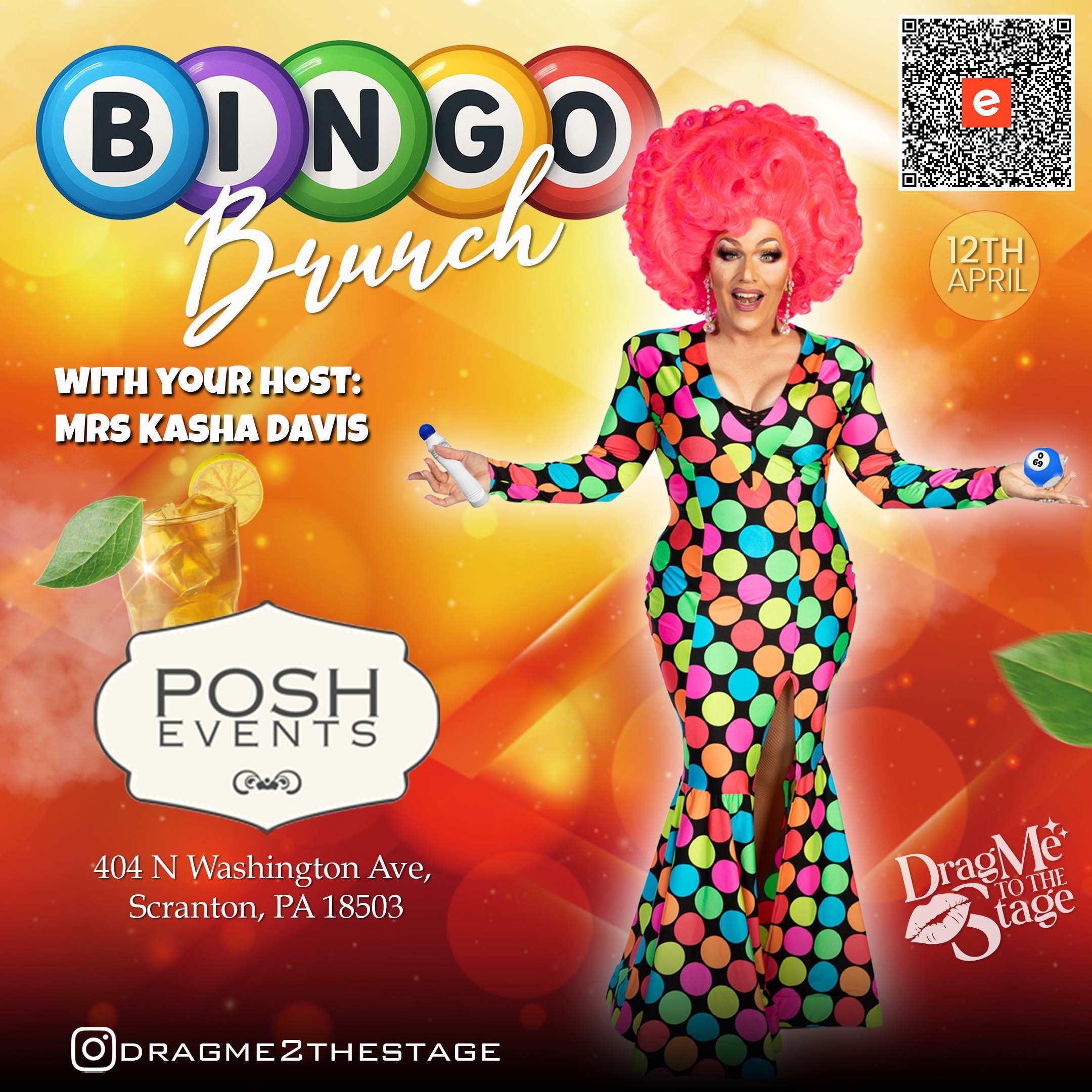 Drag Bingo Brunch - Posh, Scranton
