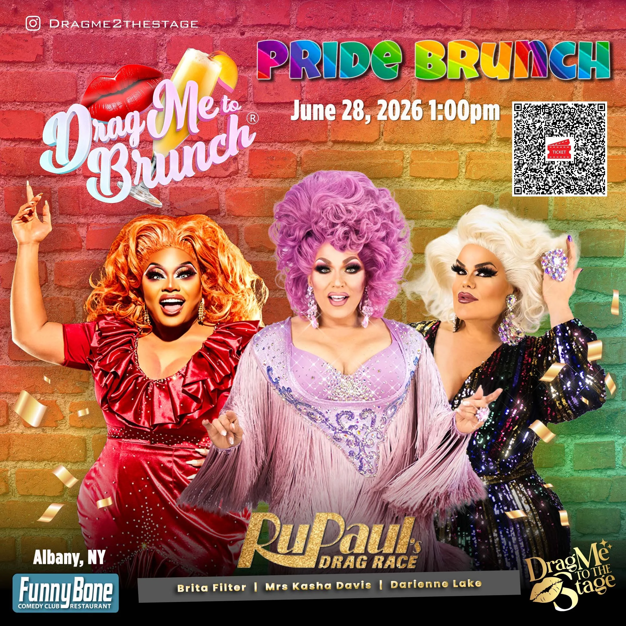 Drag Me To Brunch Funnybone Albany