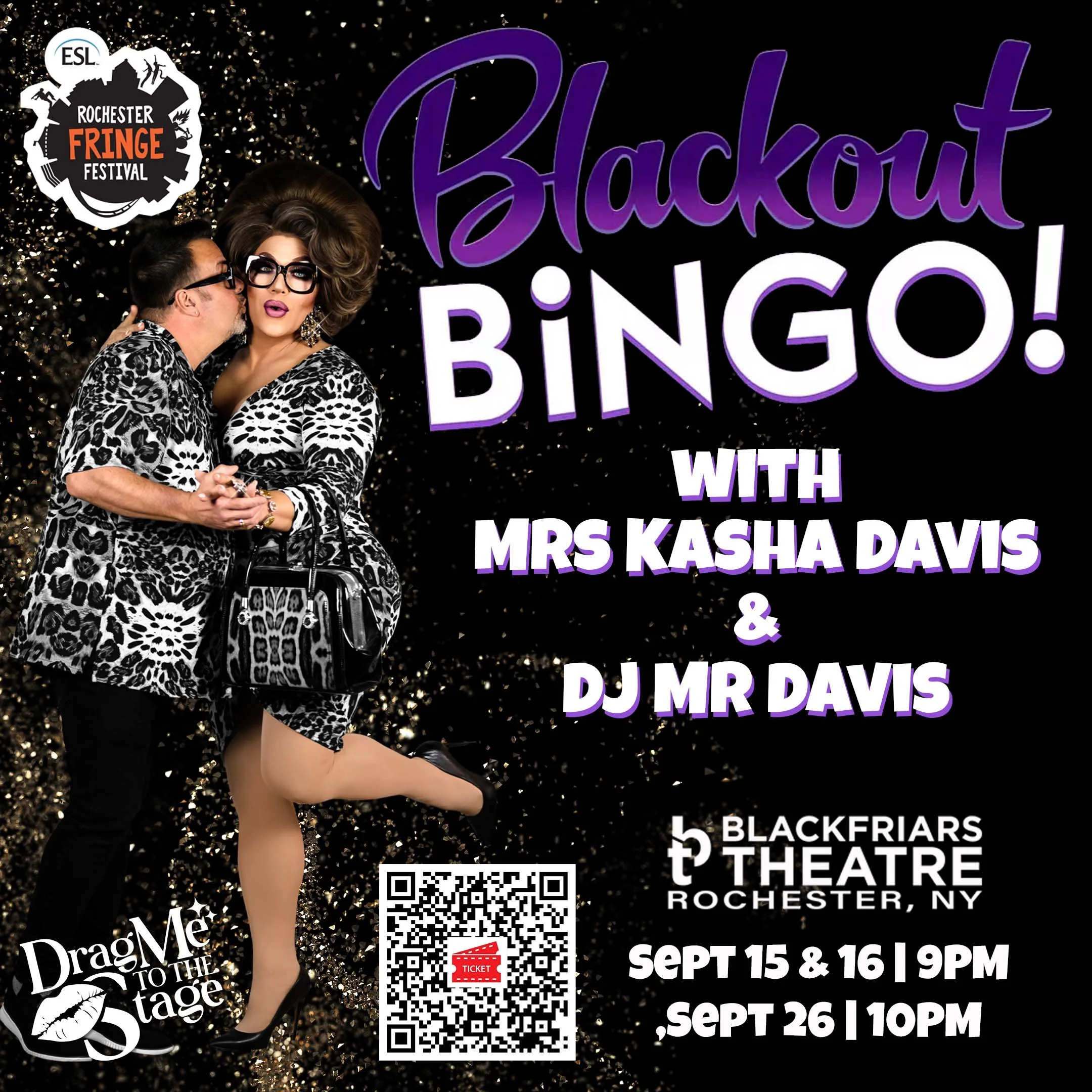 ESL Rochester Fringe Festival 2026 - Blackout Bingo