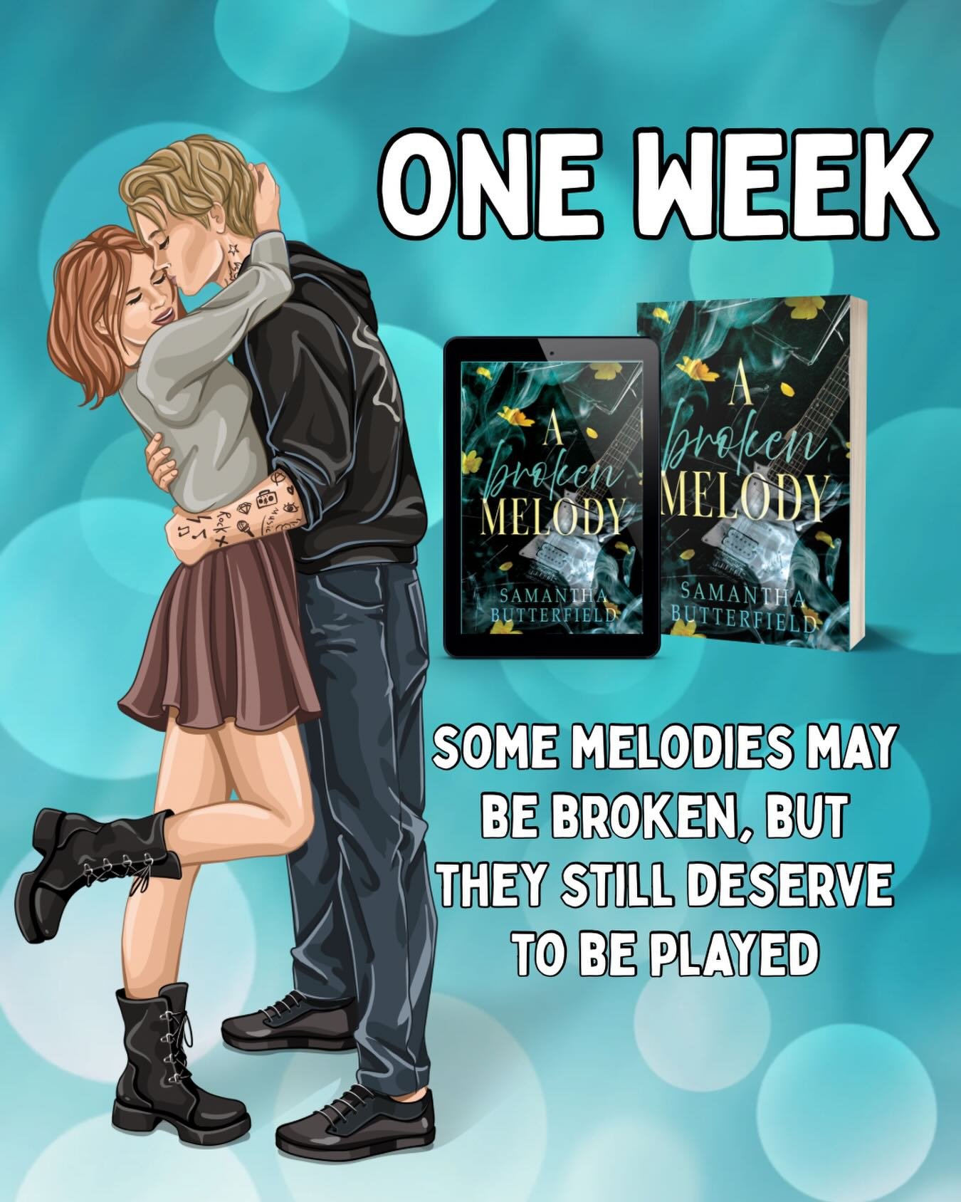 A BROKEN MELODY COMES OUT IN ONE WEEK

I can&rsquo;t believe I&rsquo;m able to type that! How exciting! 

I&rsquo;m doing pre order bonuses. Check the link in my linktree for the form to fill out if you&rsquo;d like a little something extra for your 