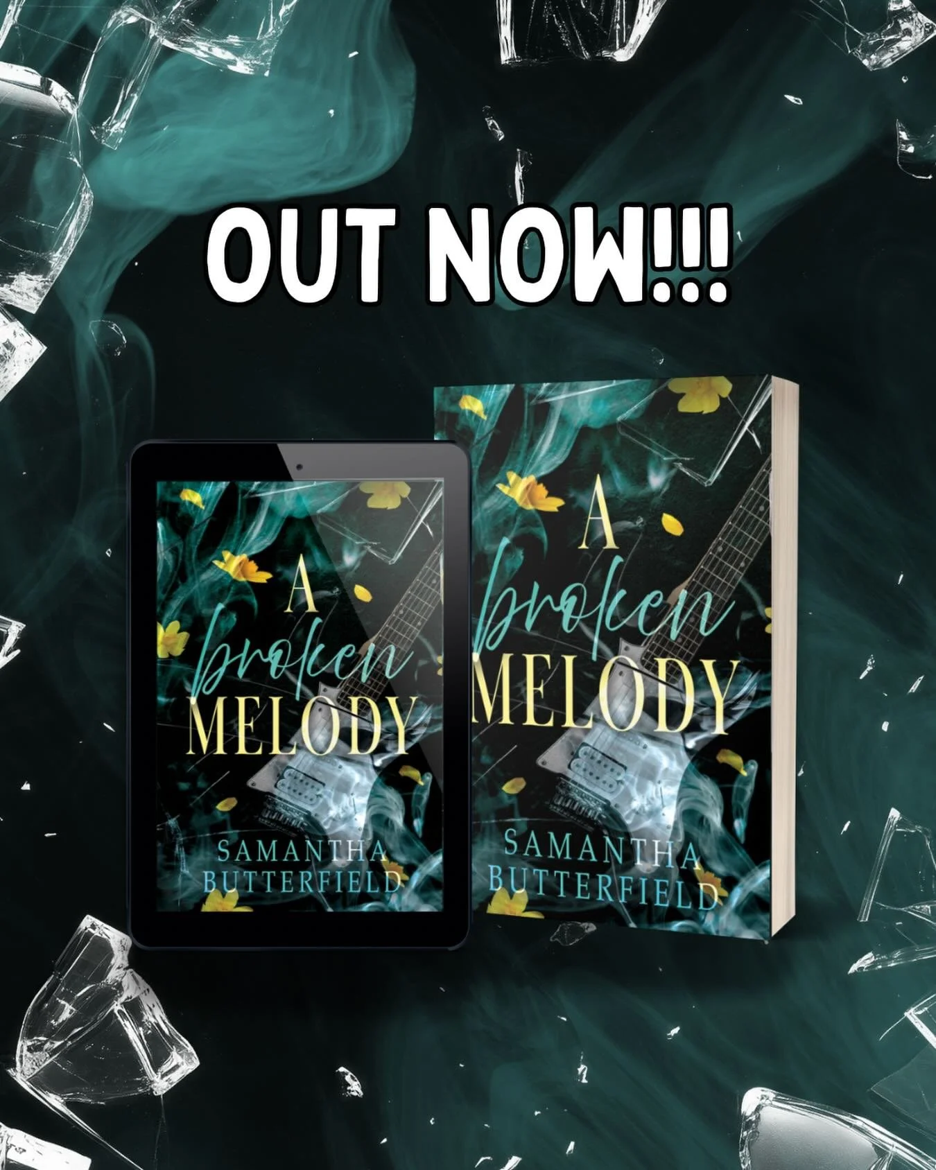 A BROKEN MELODY IS OUT NOW!! 

(I&rsquo;ve been waiting months to say that!)

A Broken Melody is available now on Amazon, kindle, kindle unlimited, and most places physical books are sold. 

Enjoy this little piece of my soul
Be sure to read the tigg