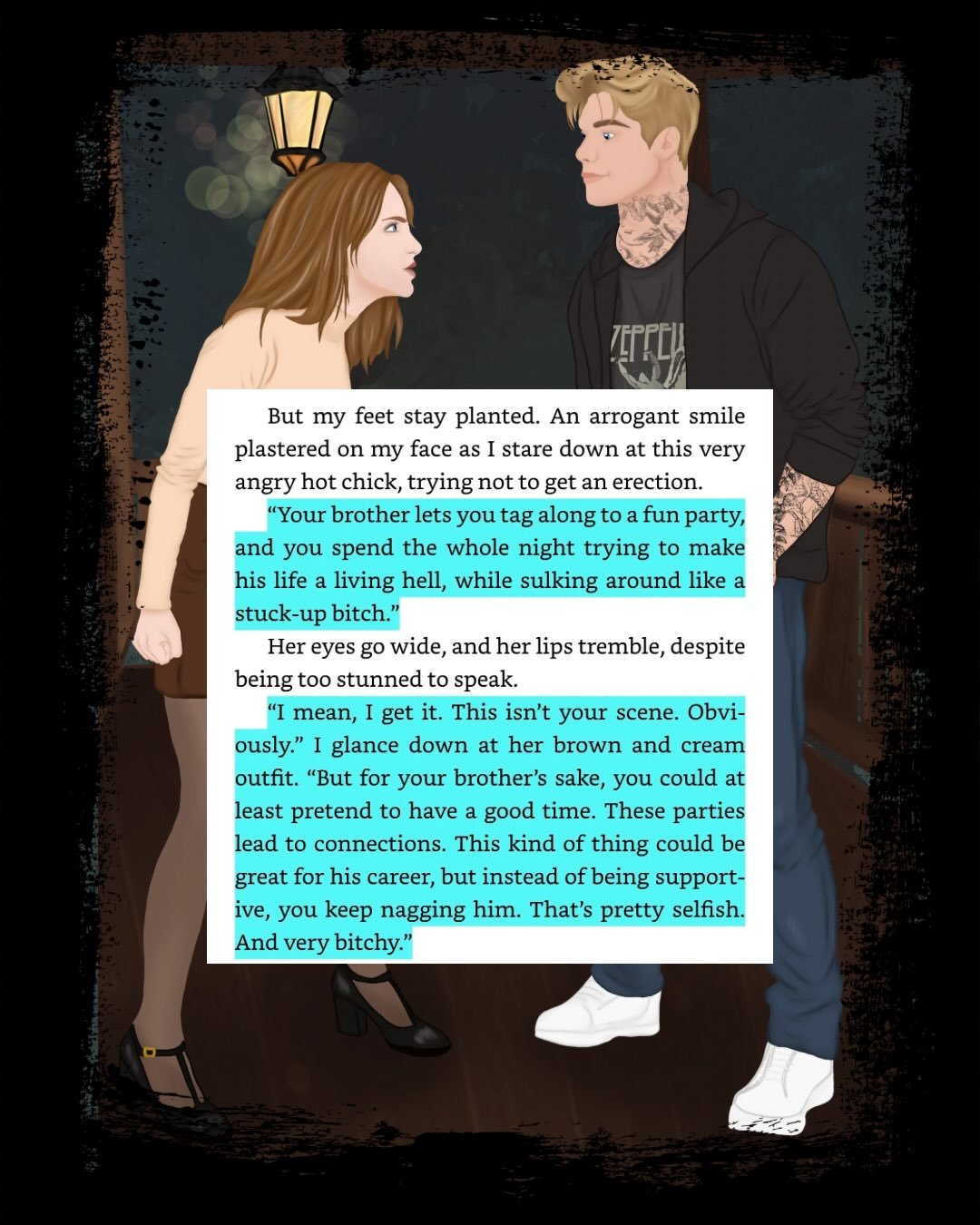 When Ben and Prue meet for the first time things don&rsquo;t go so well&hellip; but trust me when they meet again things go a lot better&hellip;

Don&rsquo;t believe me? Try reading A Broken Melody and see for yourself! 
Available on Kindle Unlimited