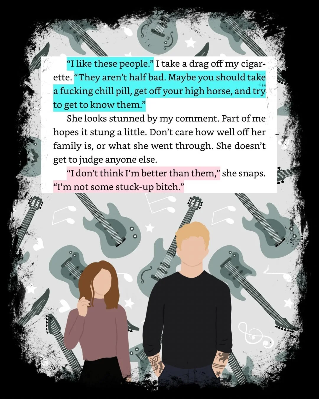 When Ben and Prue meet it&rsquo;s all attitude, name calling and anger. Not much changes as their relationship deepens in A Broken Melody, but there is more spice and tenderness mixed in. 

A Broken Melody is a rock star romance, featuring a famous p