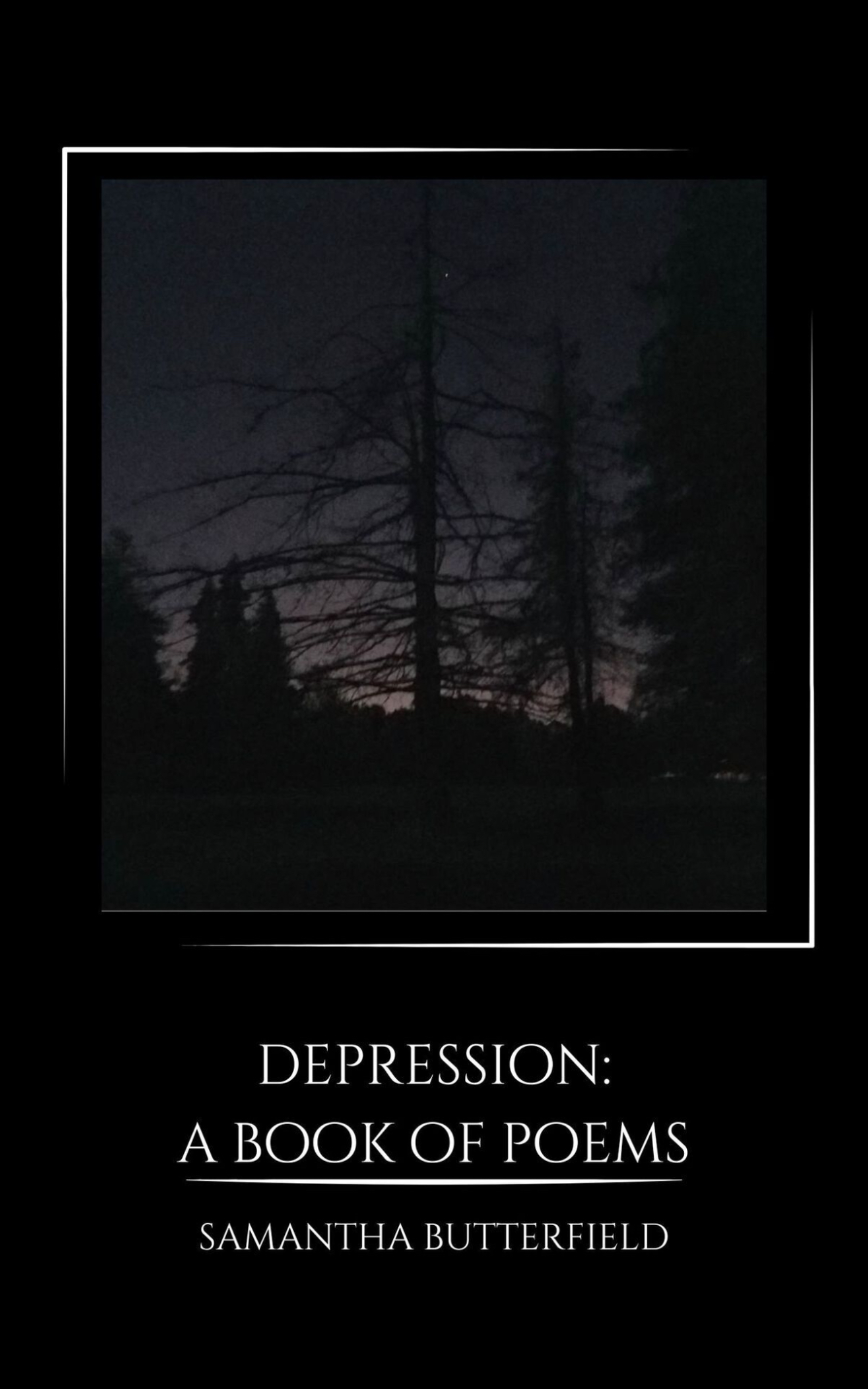 depression: a book of poems (Physical Book)