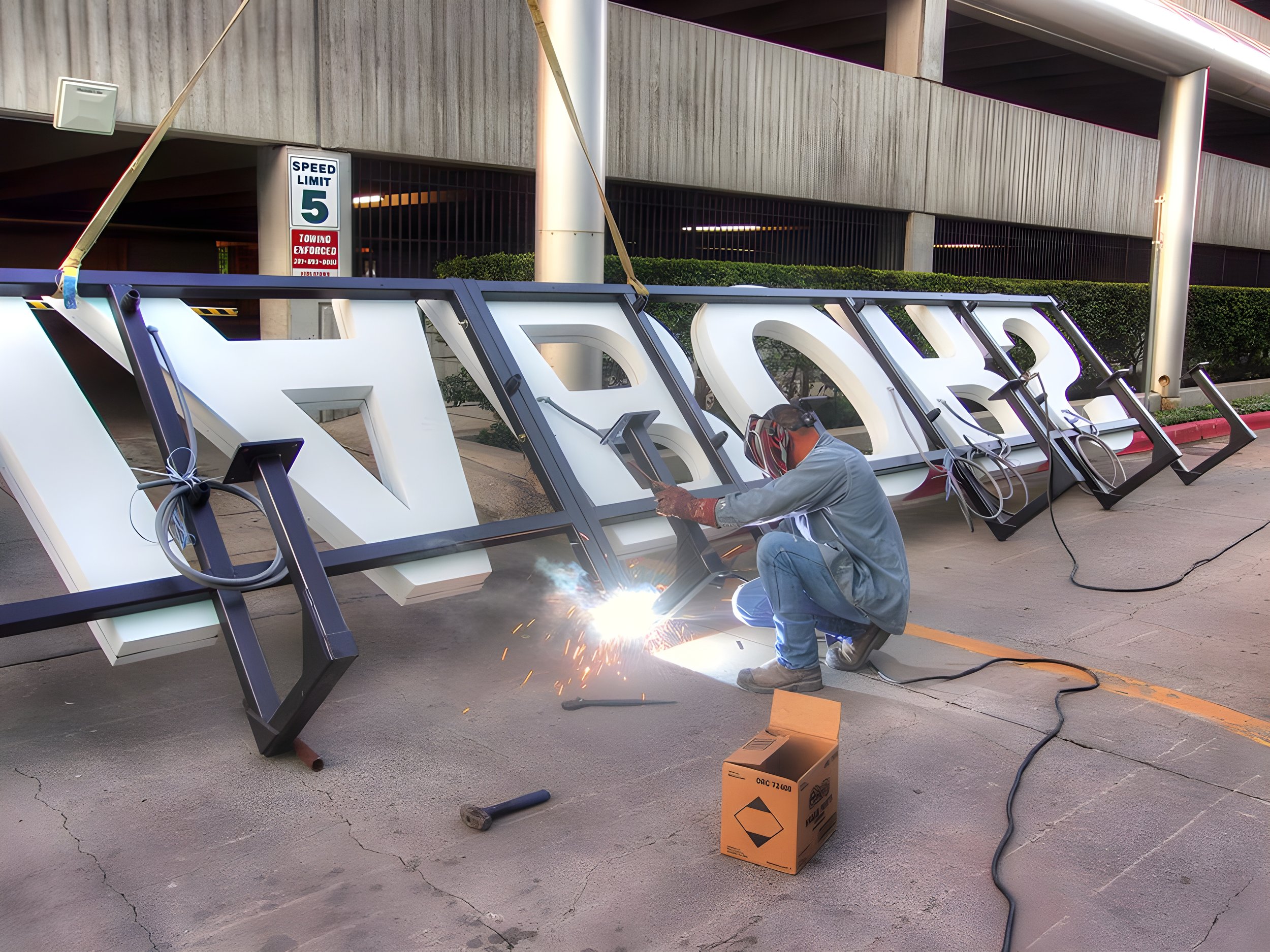 Advanced Sign Manufacturing | Precision by Bakers' Signs Houston ...