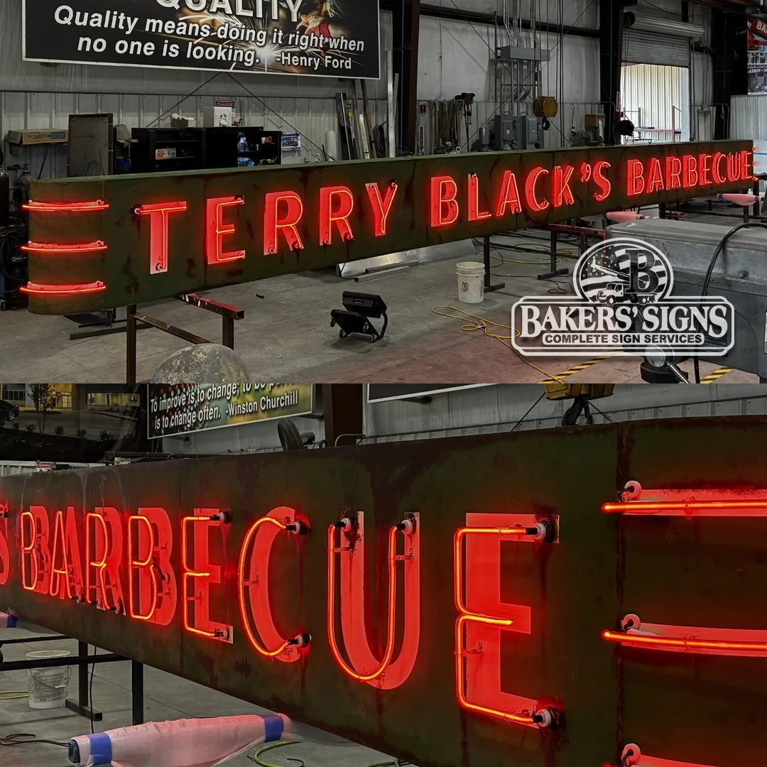 There&rsquo;s something incredibly rewarding about watching raw materials transform into signs that will help businesses stand out, attract customers, and strengthen their brand for years to come.

This stunning 36-foot neon sign may look like it cam
