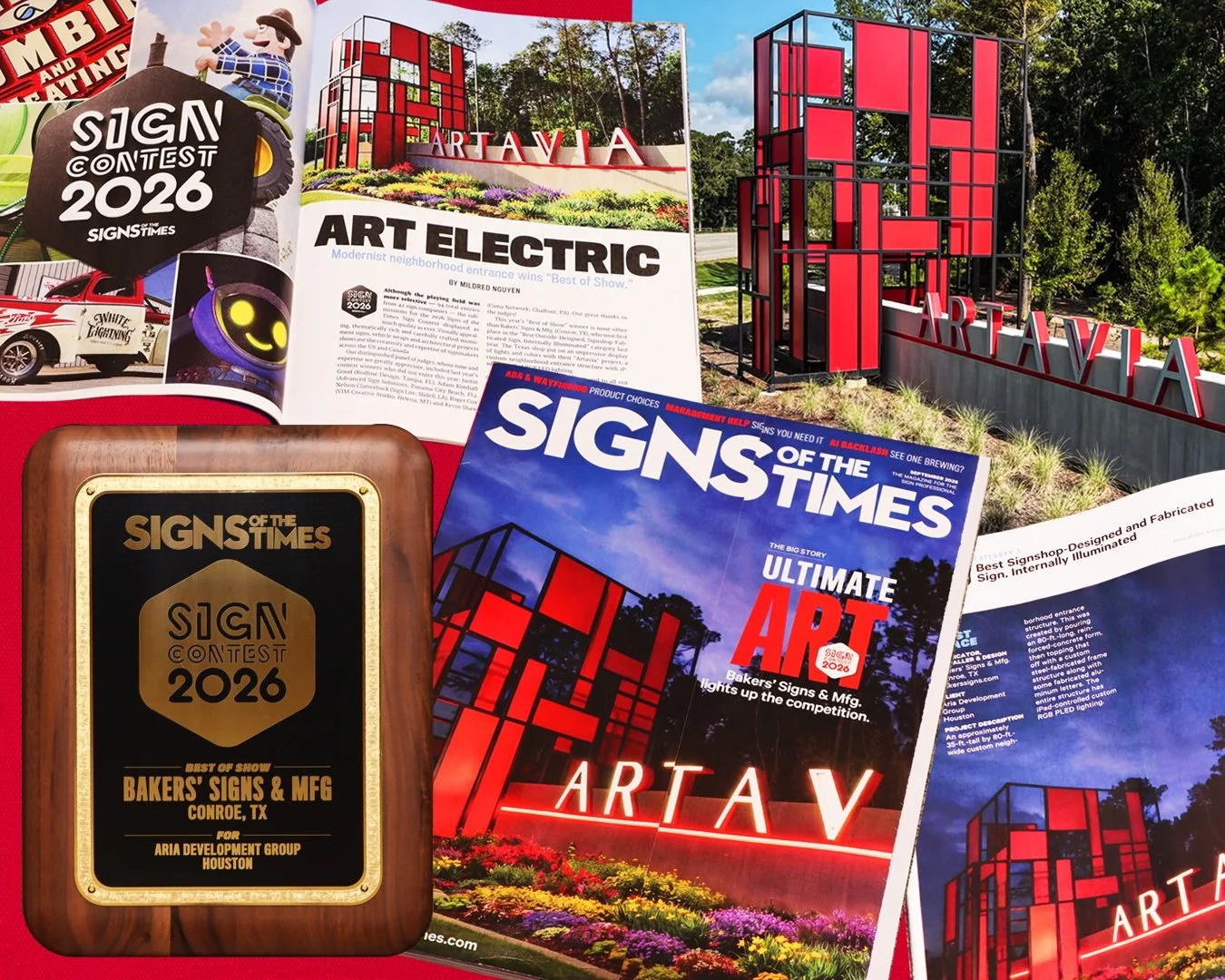 It&rsquo;s not every day that one of our projects is awarded Best of Show. And it&rsquo;s certainly not every day that one of our projects makes the cover of Signs of the Times Magazine.

So when you get to celebrate both with the same project&hellip