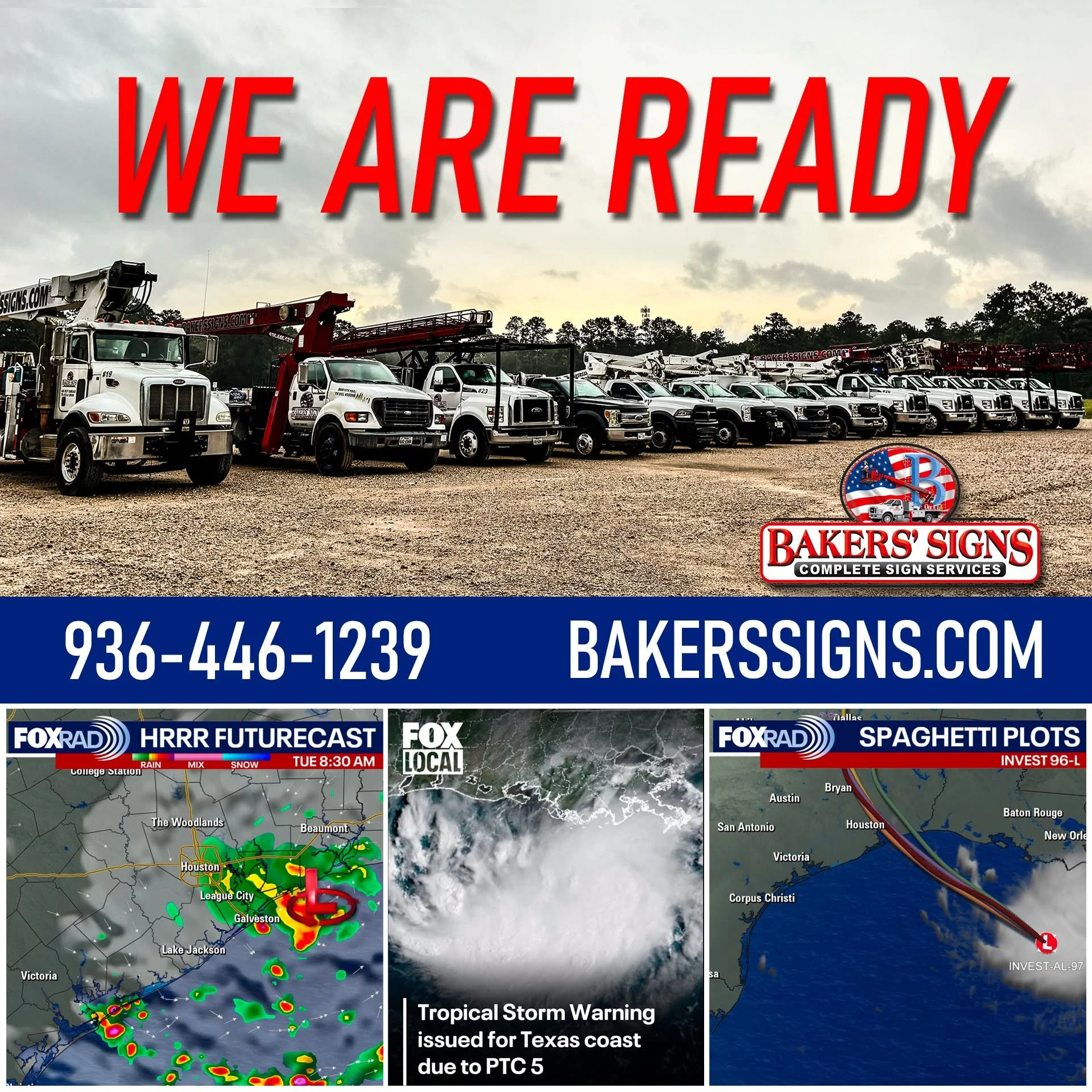 Texas, here we go again!

Potential Tropical Cyclone Five is making its way toward the Texas Gulf Coast, bringing the possibility of heavy rain, flooding, and strong winds to parts of Texas, including the Houston area.

And we all know&hellip; Texas 