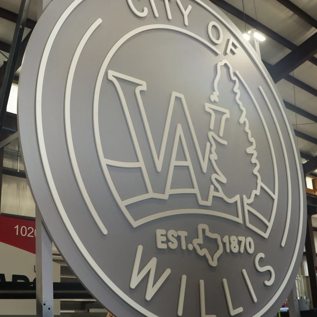 FRIDAY. And we are not slowing down. 

Another week of signs taking shape, some ready to head out for installation, others still getting their final touches in the shop.

Because around here, the day isn&rsquo;t over until the day is over.

There&rsq