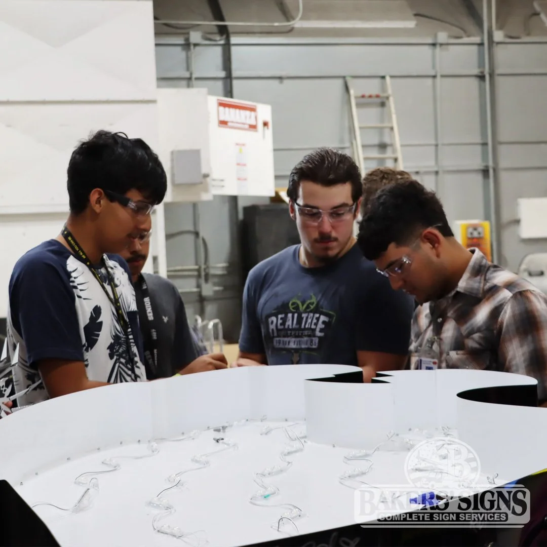 What a great Sign Manufacturing Day! 

Today, we welcomed students into Bakers&rsquo; Signs &amp; Manufacturing for a firsthand look at the many careers and trades that come together in the sign industry.

From design and technology to welding, fabri