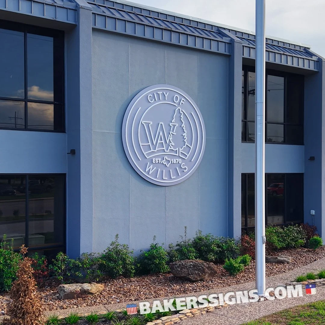 A New Look. A Lasting Impact.

Sometimes, an opportunity to build a sign becomes something much bigger.

When the City of Willis, Texas, approached Bakers&rsquo; Signs &amp; Manufacturing for a signage project, the original design followed their exis