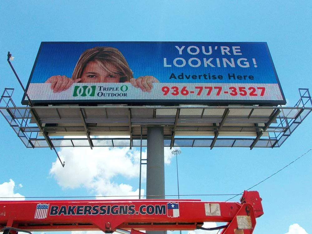 Outdoor Billboard Sign by Bakers' Signs