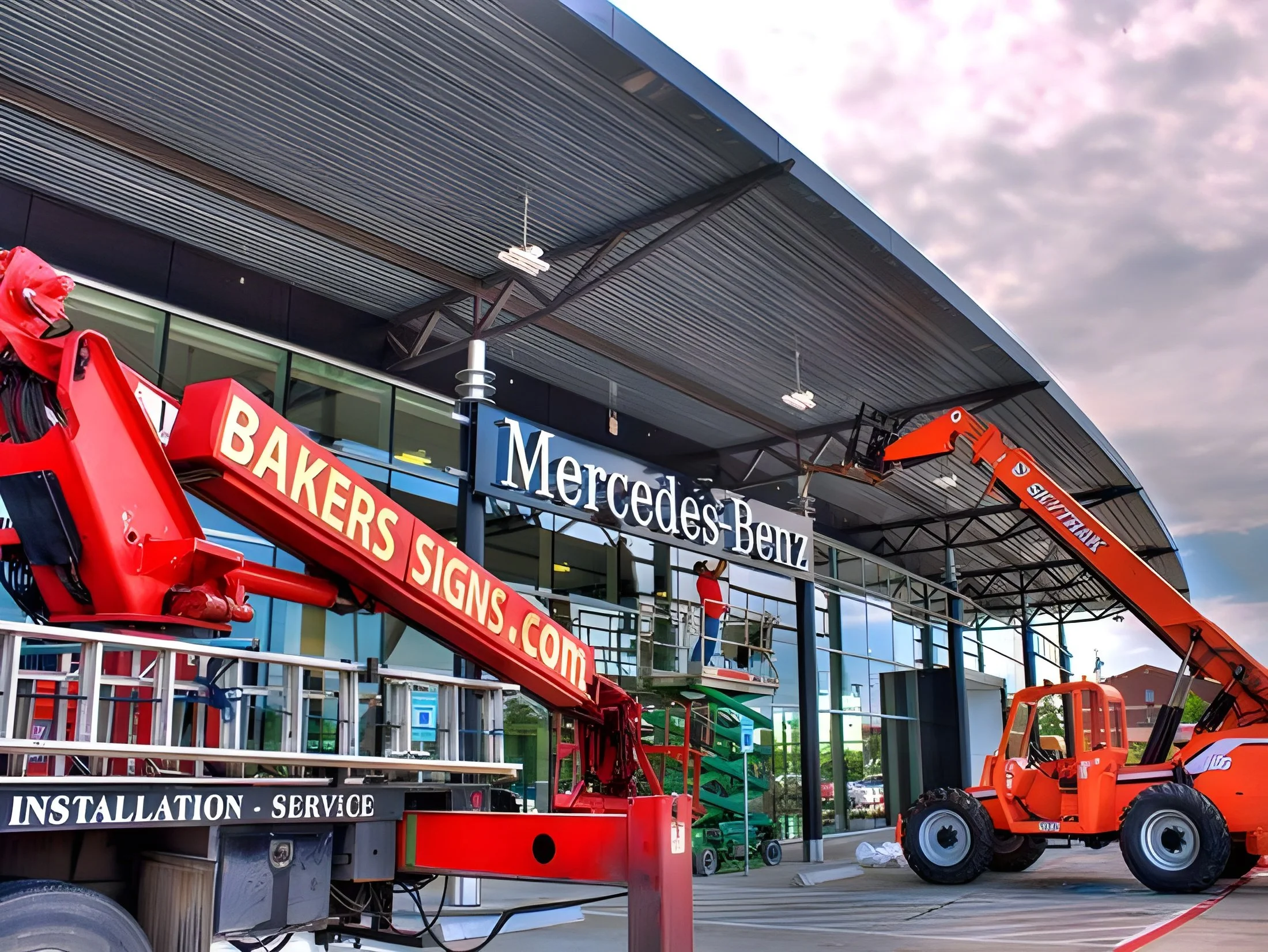 Baker Sign Professional Sign Installation Services | Bakers' Signs Houston ...
