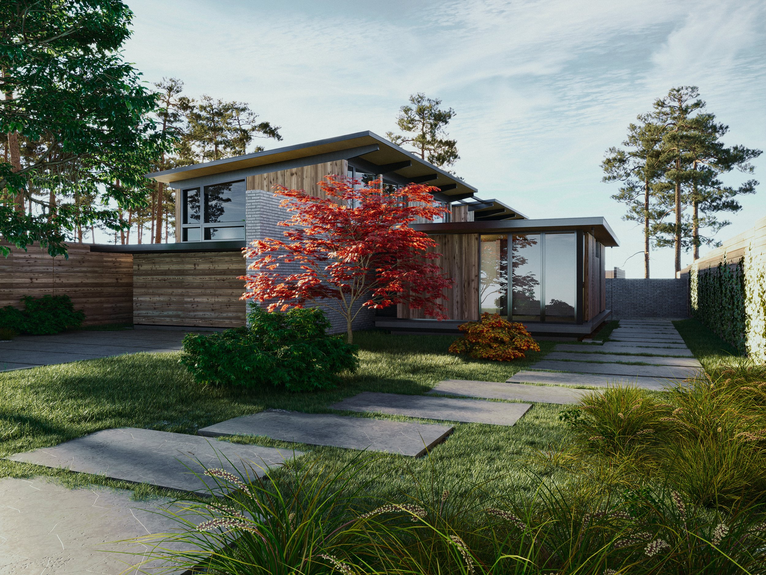 sanctuary house - feldman architect