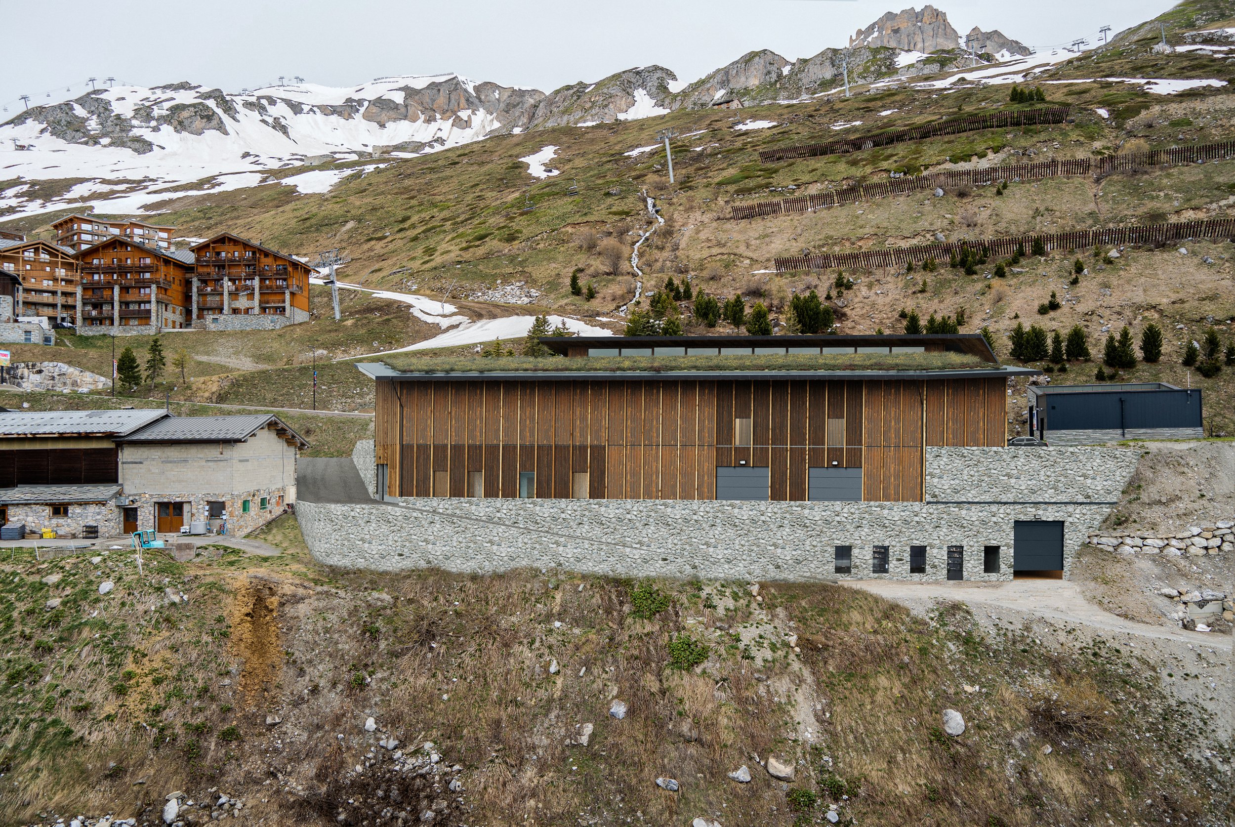 technical building - Tignes - SG architecte