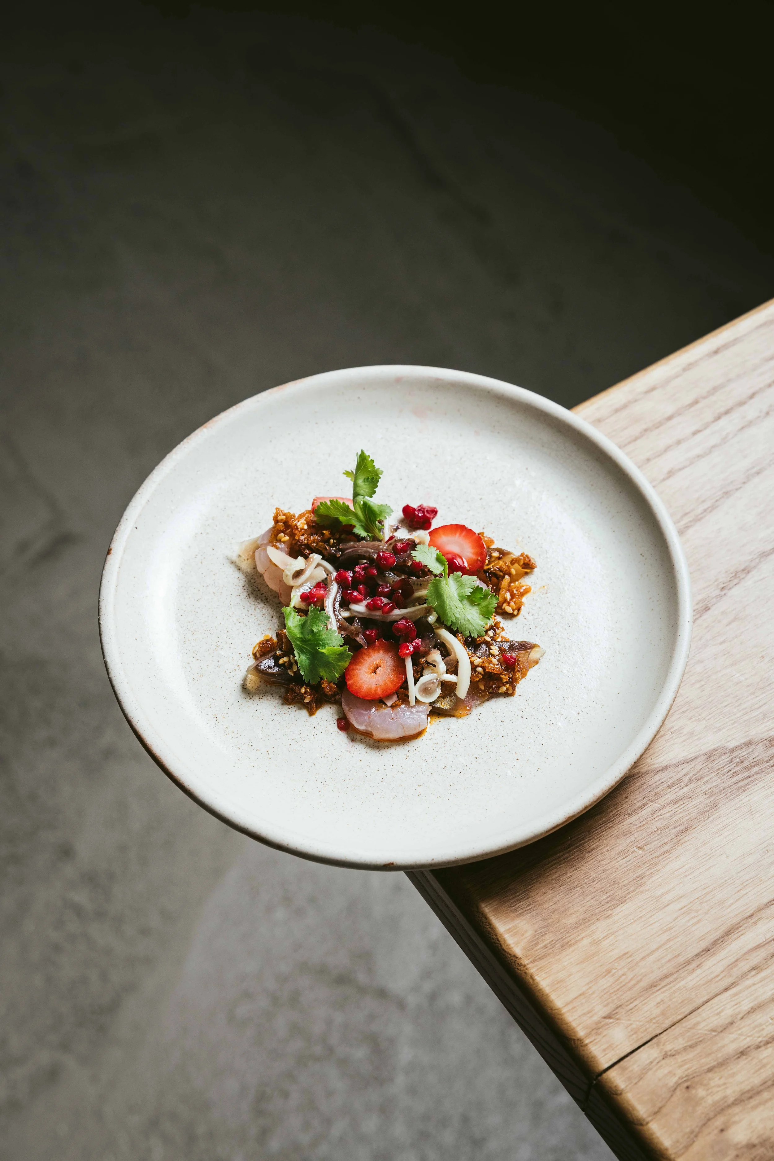 Carapau, gamba, rayu