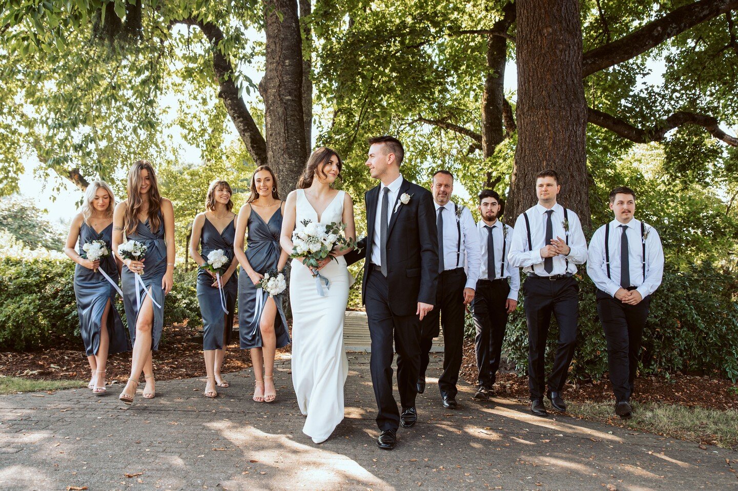 The people that make a big impact on your life and walk along side you in your ups and downs are those that will be the best wedding party.

I love to learn why people are included in a wedding party, they all mead so much to the bride and groom. 

T