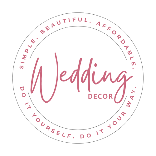 Simple Beautiful Affordable Wedding Decor