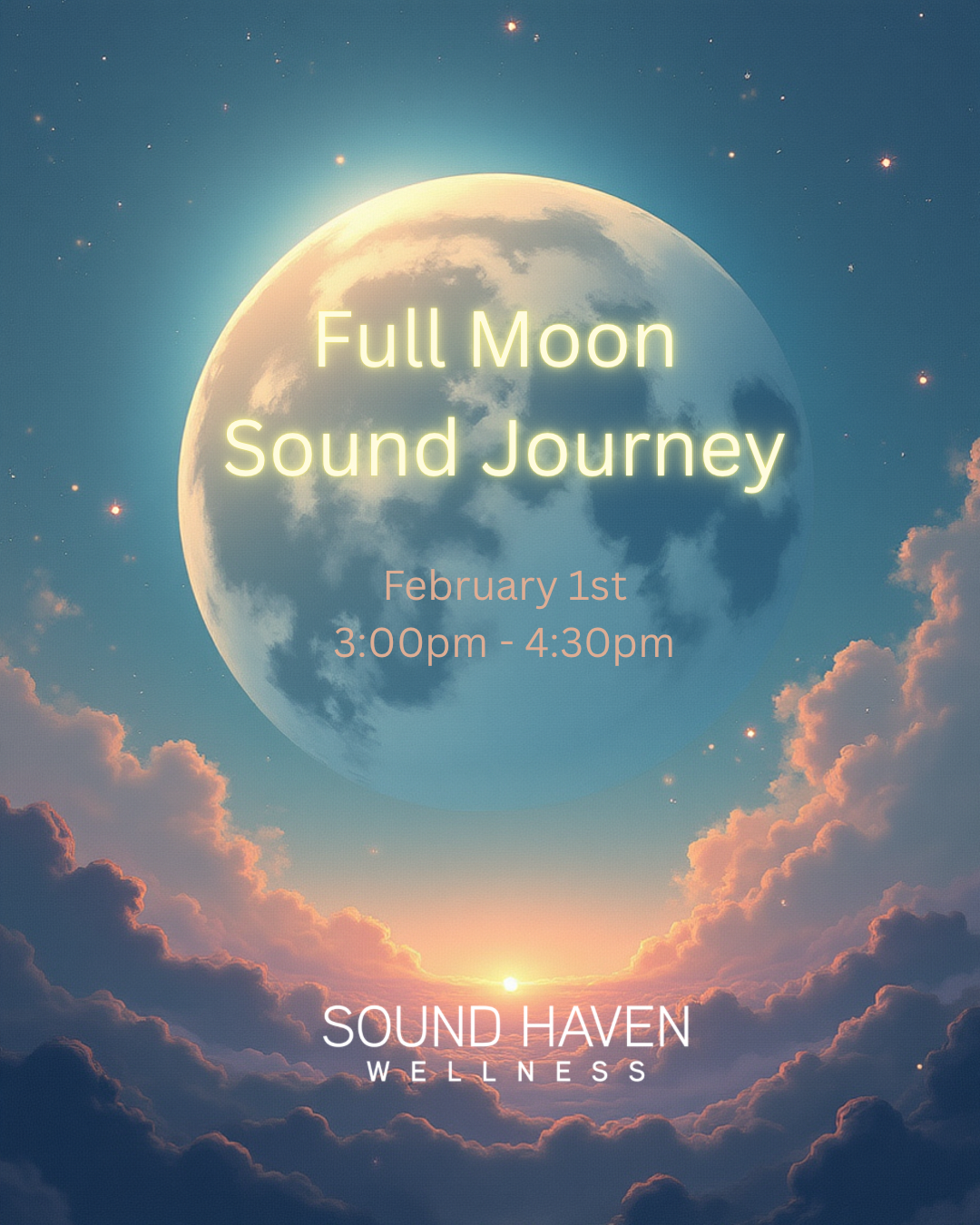 Full Moon Sound Journey - Sold Out