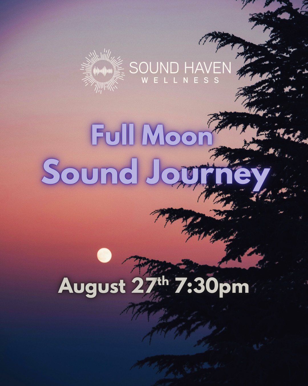 SOLD OUT Full Moon Sound Journey