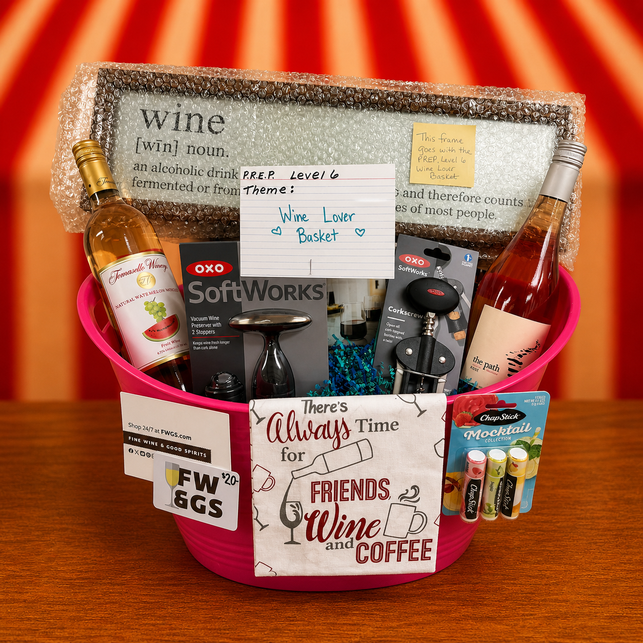Wine Lovers Basket