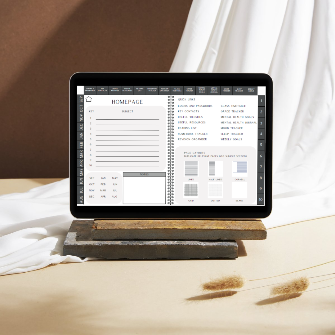 digital student notebook