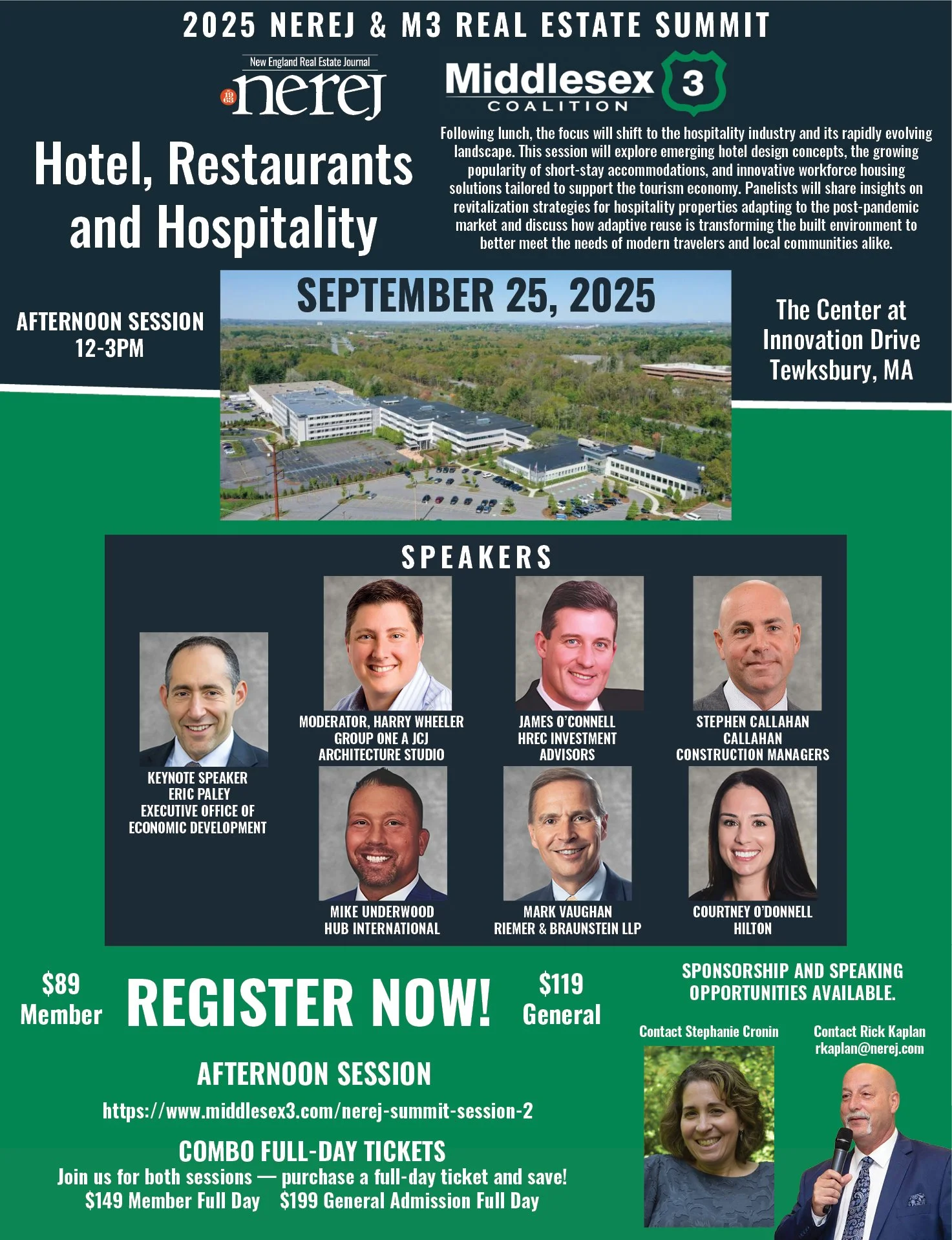 Real Estate Summit Session #2: Hotels, Restaurants, and Hospitality