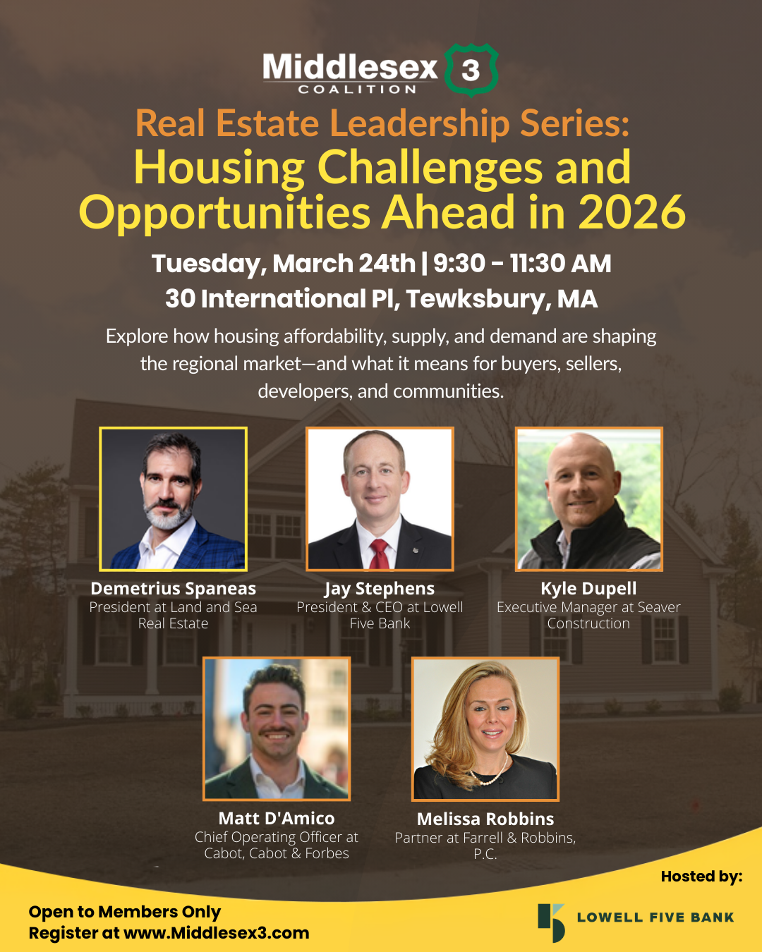 Real Estate Leadership Series: Housing Challenges and Opportunities Ahead in 2026