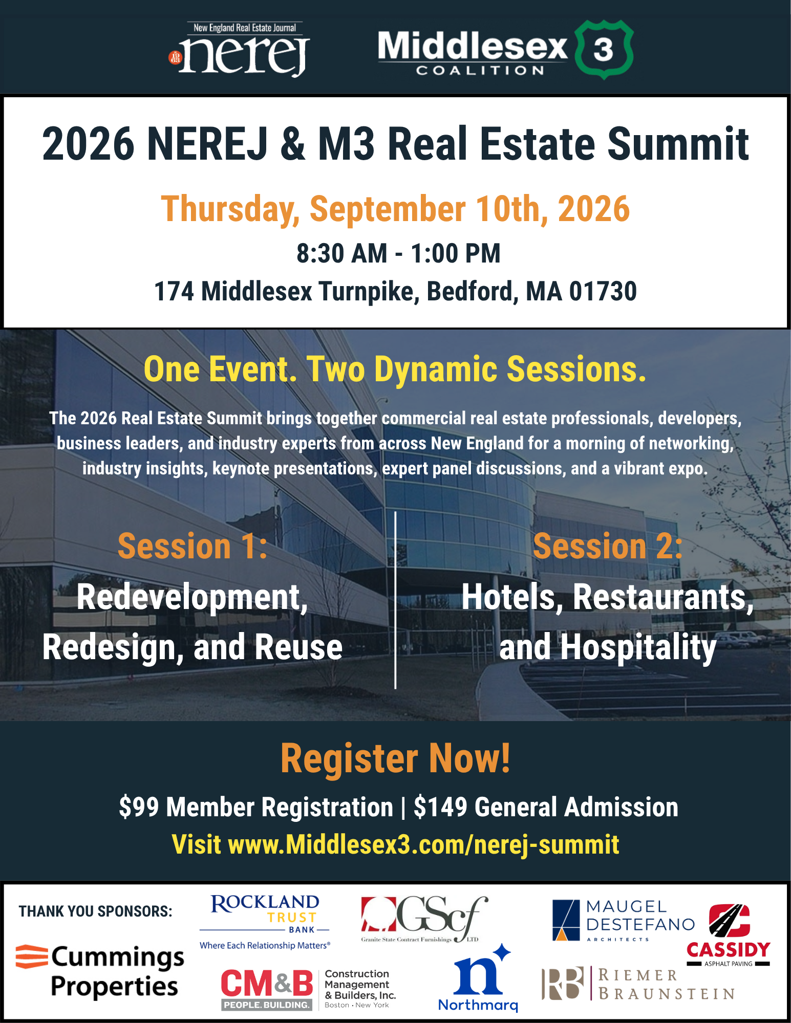 2026 NEREJ & M3 Real Estate Summit