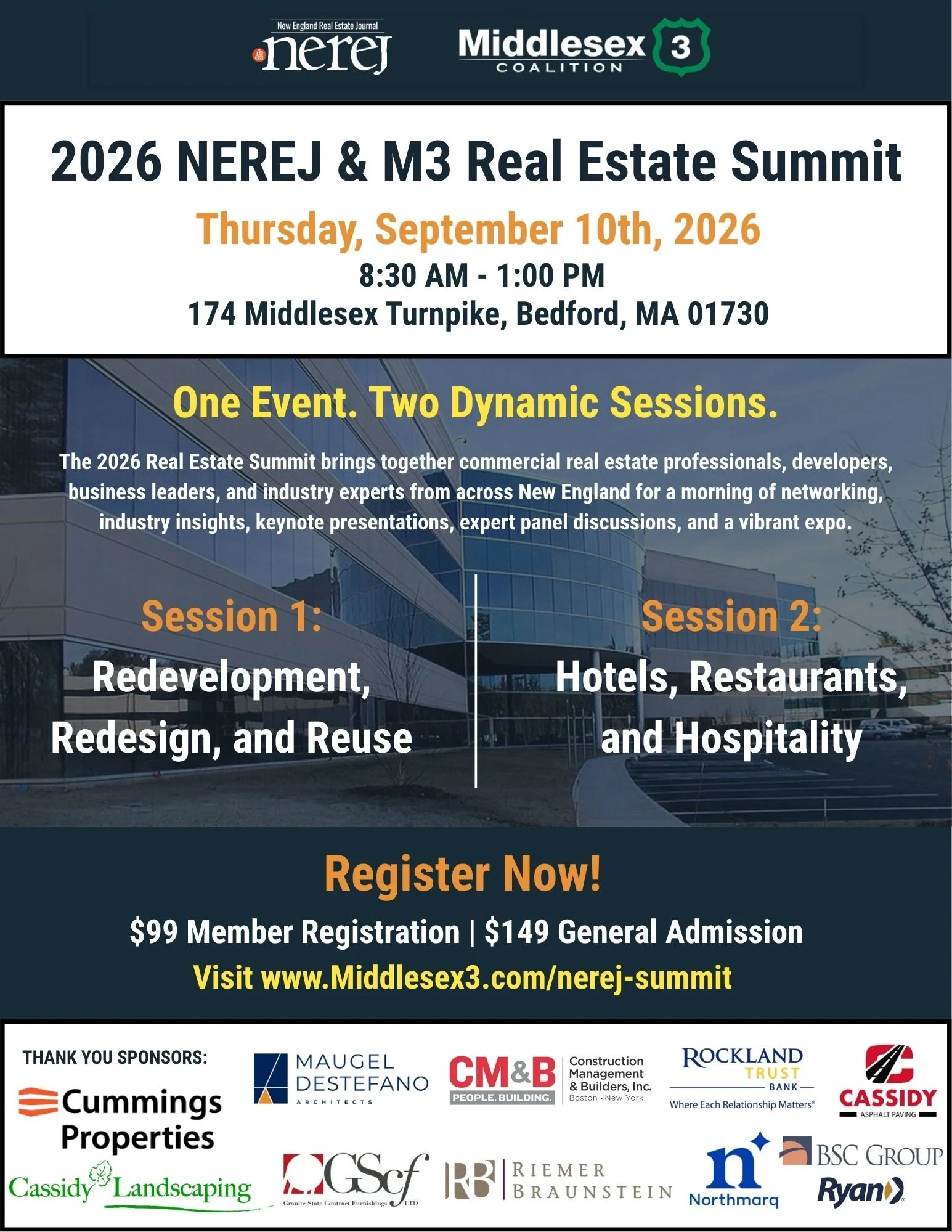 2026 NEREJ & M3 Real Estate Summit