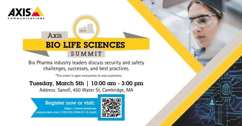 Axis Communications: Bio Life Sciences Summit