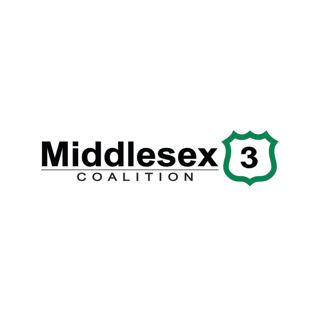 Middlesex County Coalition logo with a green shield and the number 3.