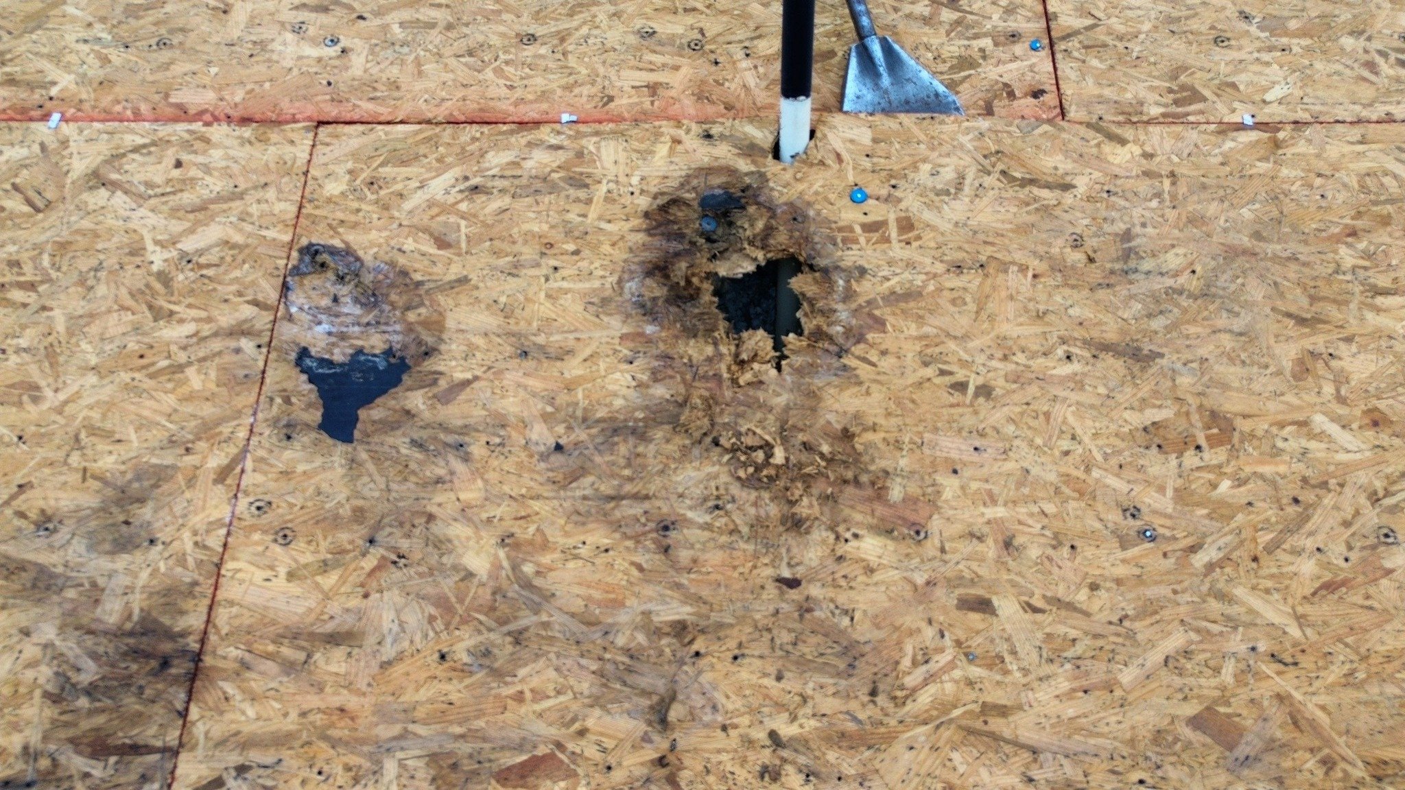 Decking Damage of the Week!

When getting a new roof, going down to the decking isn&rsquo;t optional; it&rsquo;s essential. Damaged or rotted decking can&rsquo;t hold nails properly, which means your brand-new shingles won&rsquo;t last.

At Ember, we