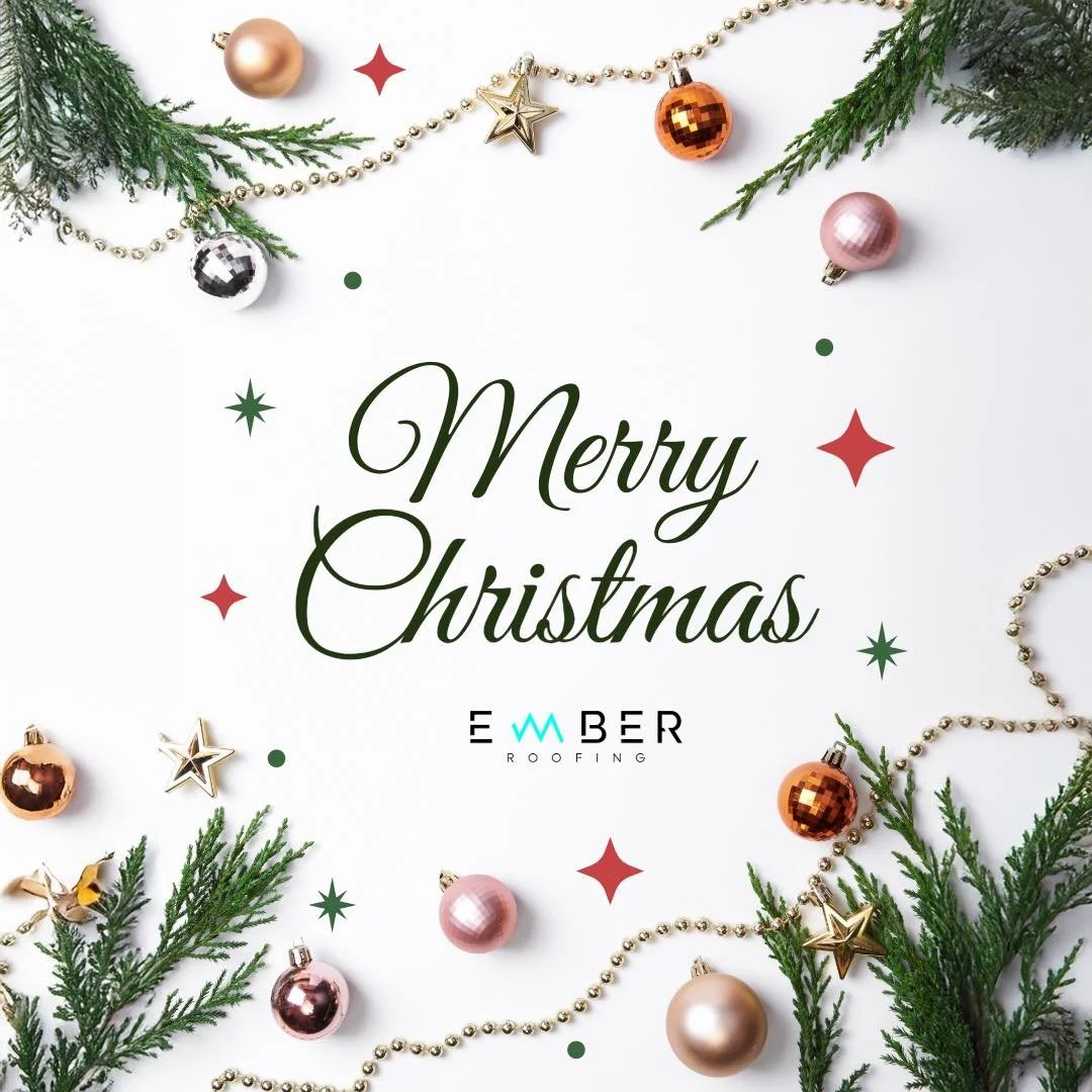 Merry Christmas &amp; Happy Holidays from all of us at Ember Roofing!

We&rsquo;re grateful for the trust of our customers, partners, and community this year. Wishing you a season filled with warmth, joy, and peace.

https://www.emberroof.com/

#Roof